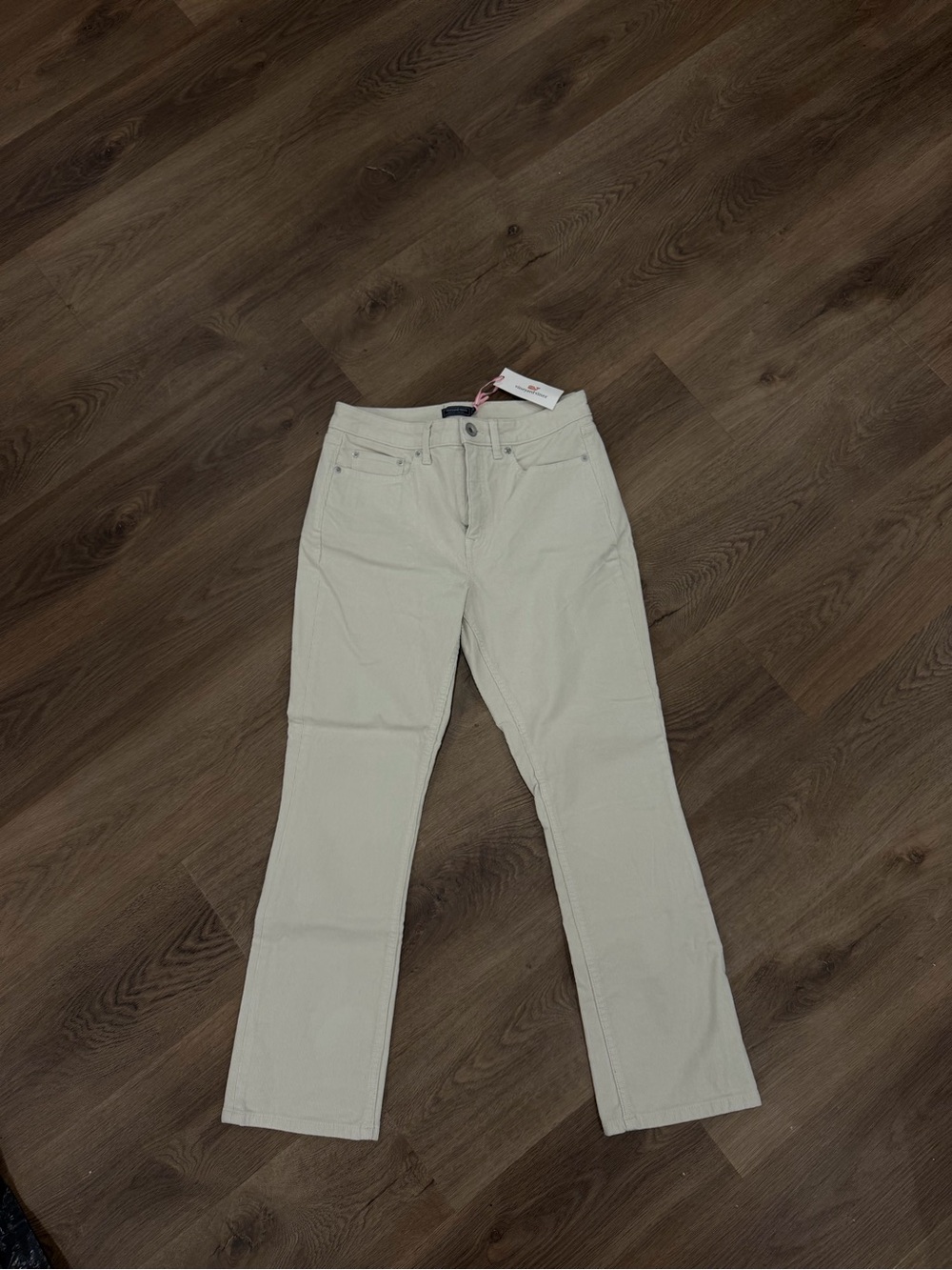 Vineyard Vines Cream Corduroy Pants